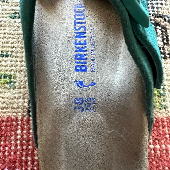 Teal Birkenstock Arizona - Picture 4 of 5